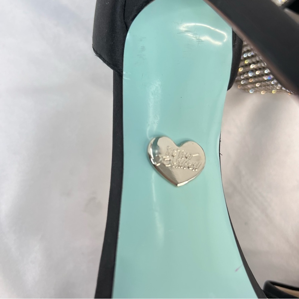 Blue by Betsey Johnson SB-Unite Bling Heels Size 7.5 - Picture 9 of 11